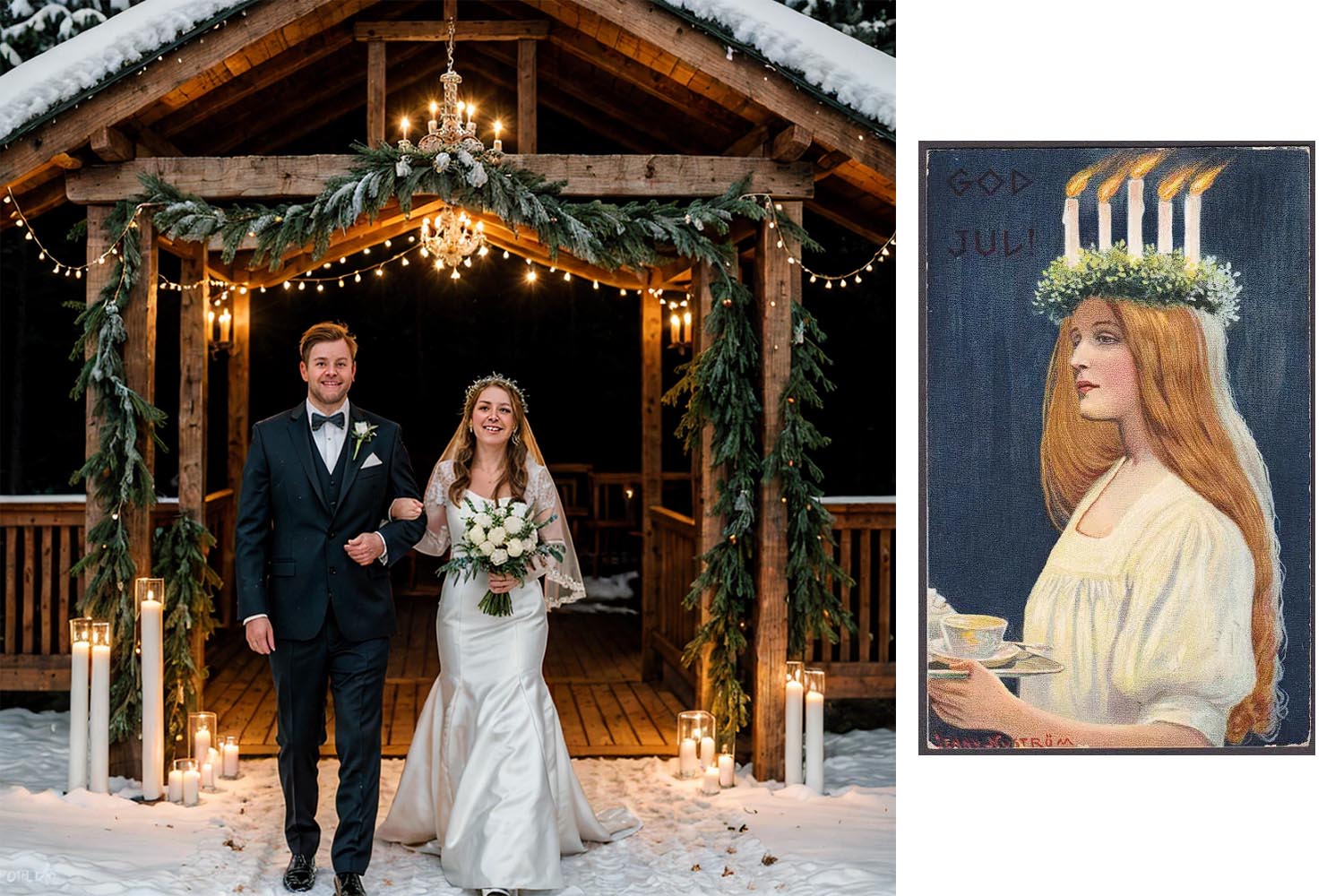 skandinav lucia napi eskuvoi par