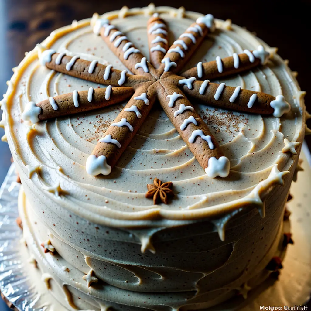 fuszeres mezeskalács torta tojaslikoros kremmel